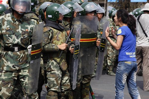 Uyghur Protestor Challenges The Oppressors