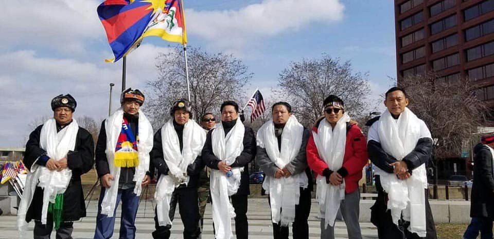 The Magnificent Seven On The March For Tibet
