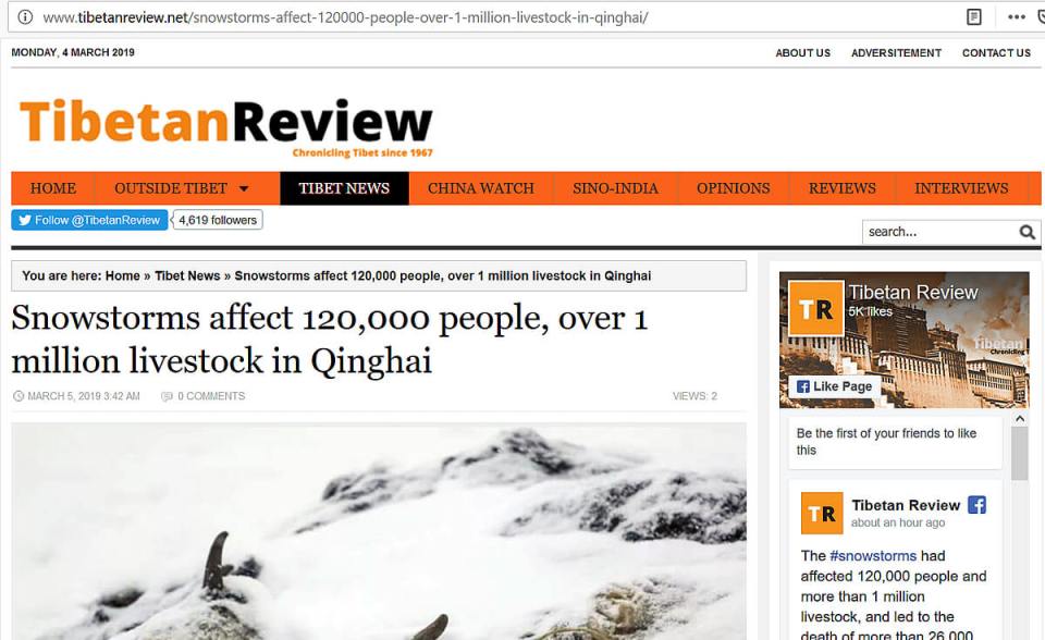 Respected Journal On Tibet Promoting Chinese Regime's Deceptions