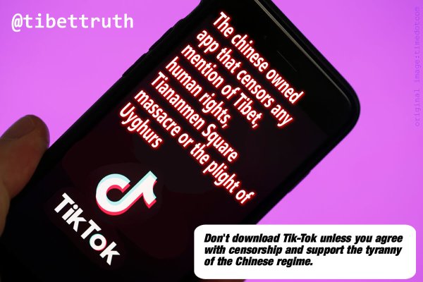TikTok The Video Sharing App Censorsing Mention Of Tibet 