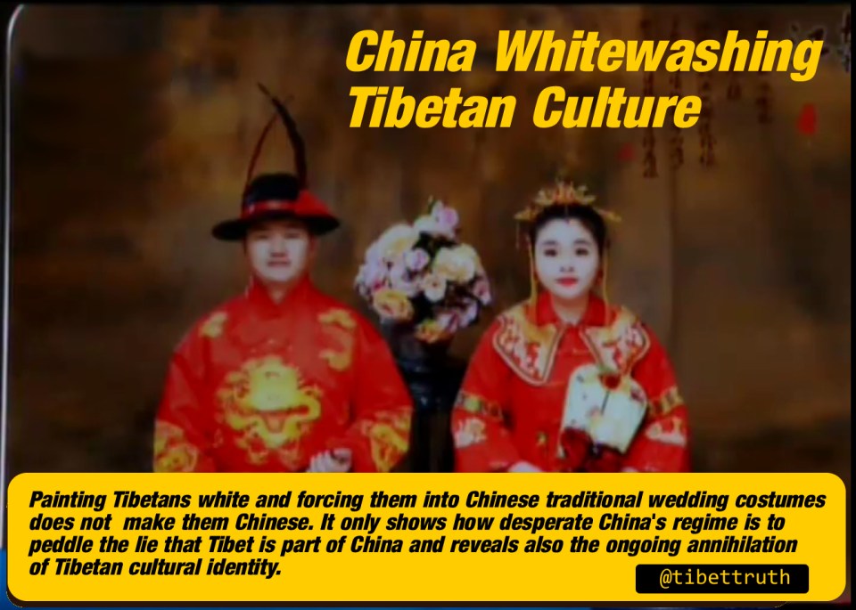 China Whitewashing Tibetan Culture