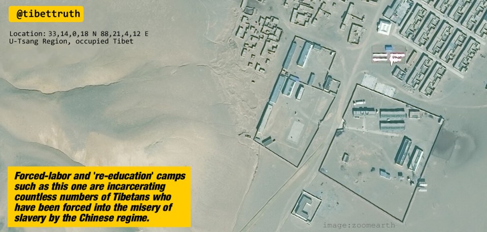 China Admits Incarcerating Over Half A Million Tibetans As Slave-Labor