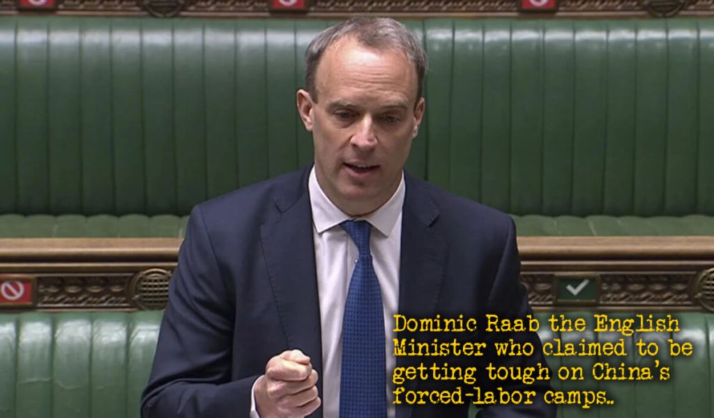 UK Protecting Its Citizens With China's Forced-Labor PPE