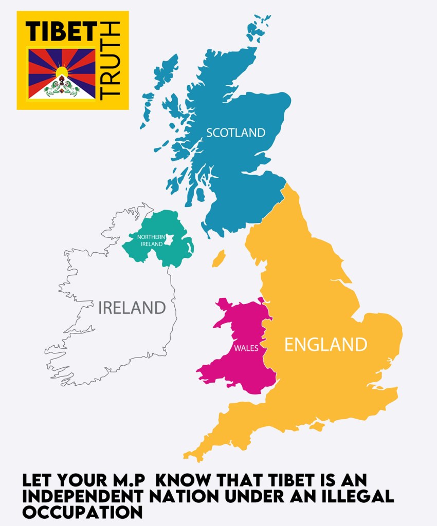 Lock-down Tibet Lobby Of Your UK MP