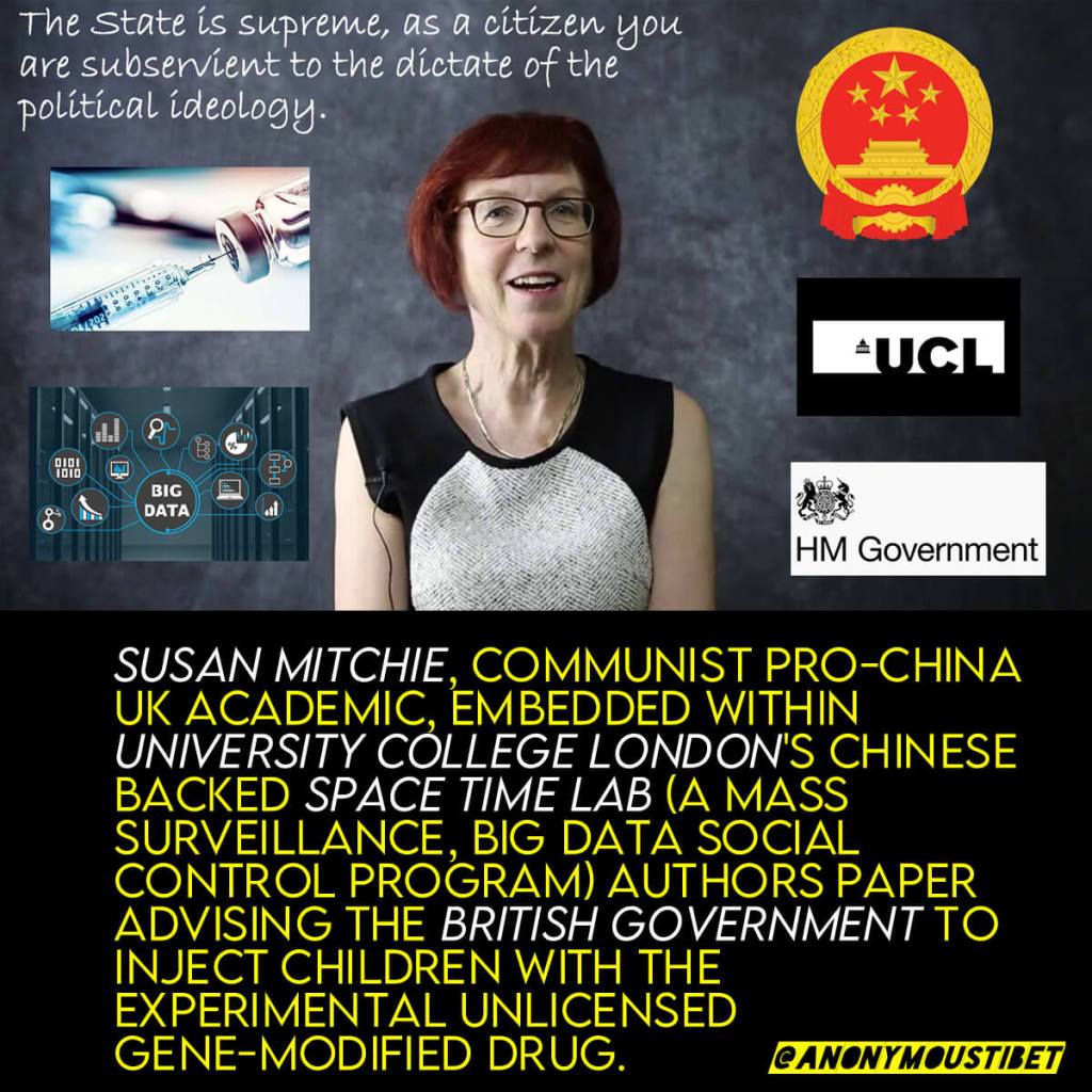Pro-China UK Behaviorist Endorses Injecting Children With Experimental, Unlicensed Gene-Modified Drugs