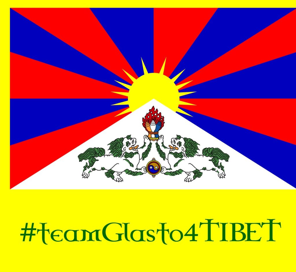 Join #teamGlasto4TIBET And Help Fly Tibet's Flag At Glastonbury Festival