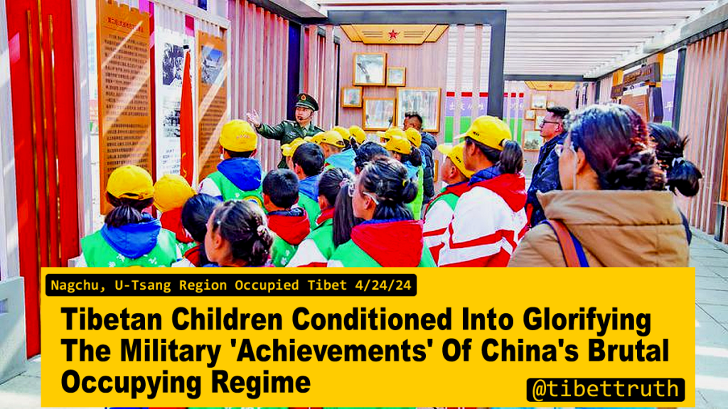 Warping Children's Minds To Eradicate Tibetan Identity